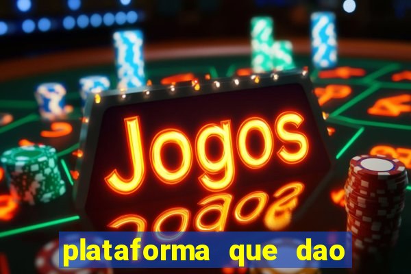 plataforma que dao bonus no cadastro